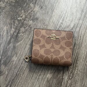 Coach Tan Signature Wallet